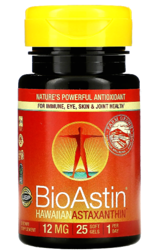 Astaxanthin Bioastin
12mg 50 VEGAN caps
