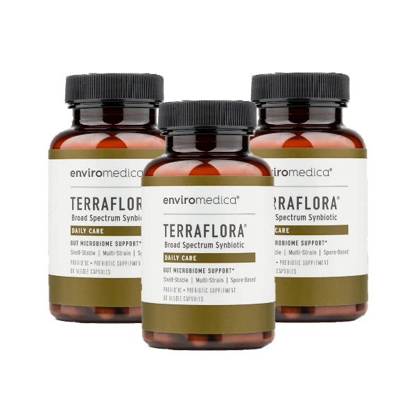 TerraFlora Synbiotic 60 caps(3 Pack)